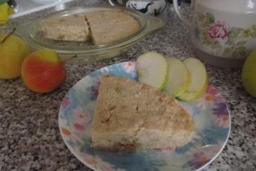 Steamed Apple and Raisin Dessert Casserole