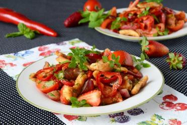 Turkey and Fruit Salad Delight