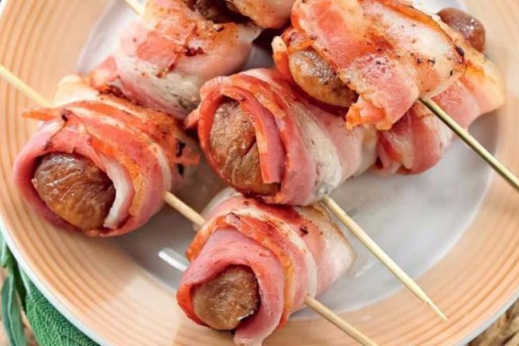 Grilled Greek Souvlaki with Figs Grilled Greek Souvlaki with Figs