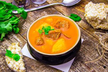 Hearty Potato and Meat Soup