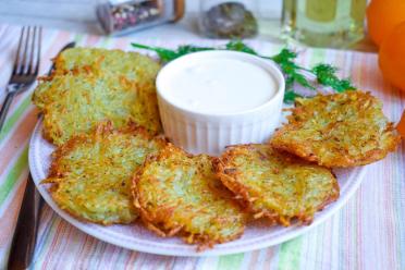 Quick and Easy Eggless Potato Pancakes