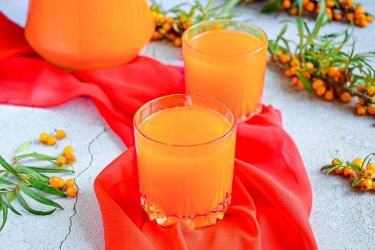 Refreshing Sea Buckthorn Juice for a Health Boost
