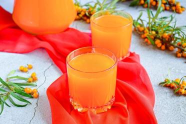 Refreshing Sea Buckthorn Juice for a Health Boost