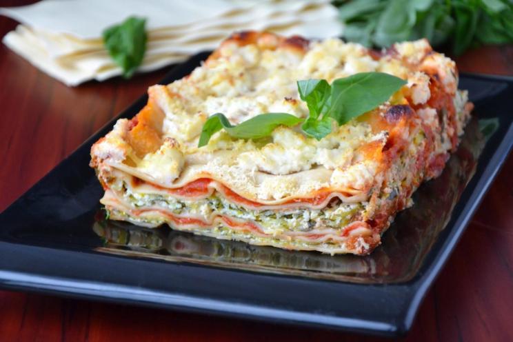 Zucchini & Ricotta Vegetarian Lasagna