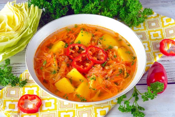 Vegetarian Cabbage Soup
