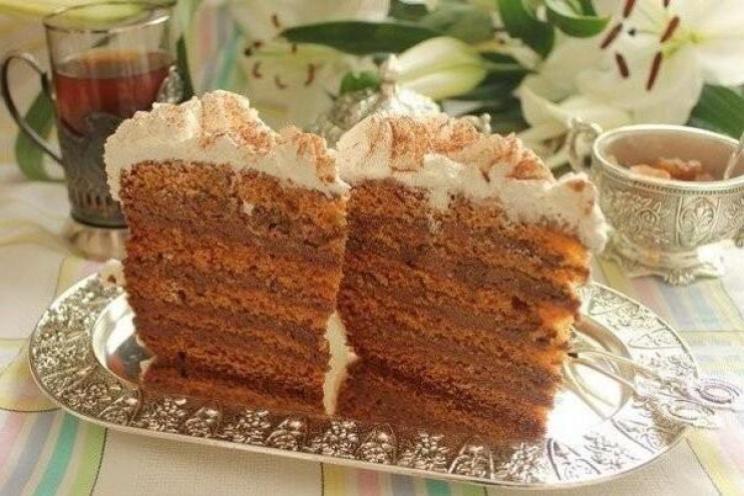 Slow Cooker Honey Chocolate Cake