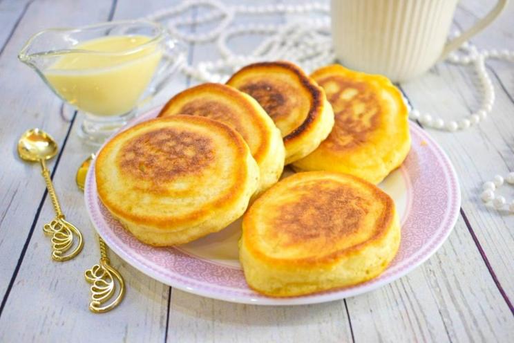 Fluffy Kefir Pancakes in 20 Minutes