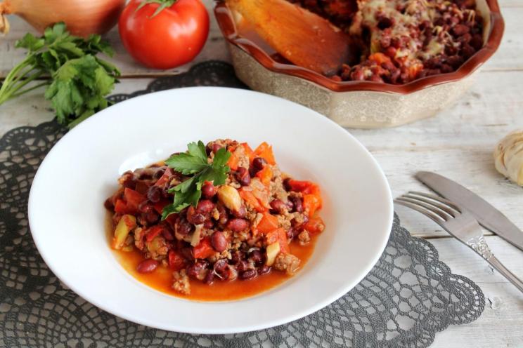 Oven-Baked Vegetable and Meat Stew