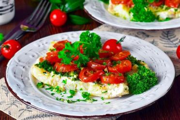 Slow Cooker Juicy Cod Fillet with Tomatoes and Herbs