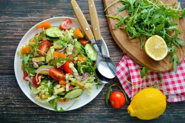 Vitamin-Packed Chinese Cabbage and Veggie Salad