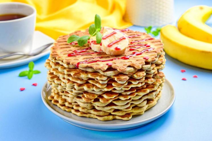 Quick and Delicious Banana Waffles