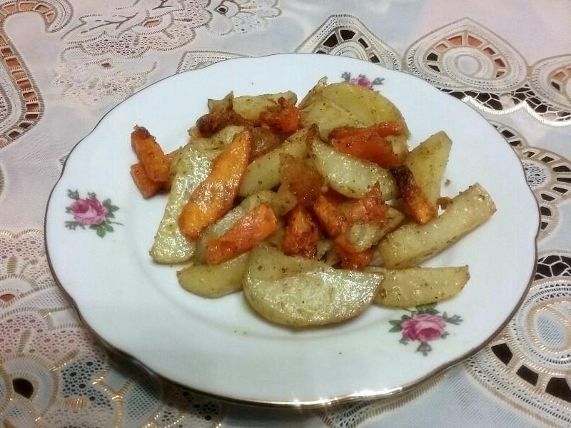 Roasted Potatoes and Pumpkin Delight