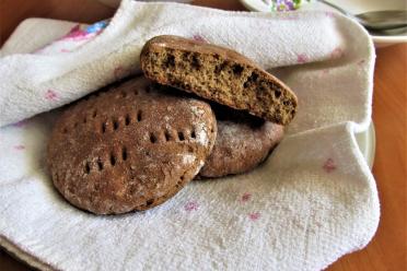 Quick Rye Kefir Flatbreads