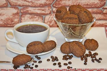 Lenten Coffee Bean Cookies