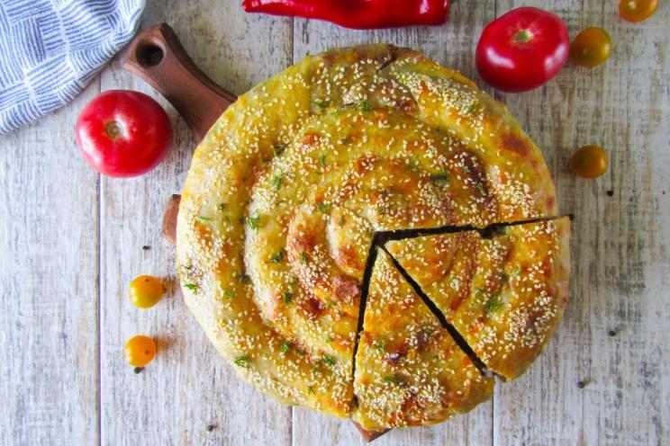 Savory Turkish Meat Burek