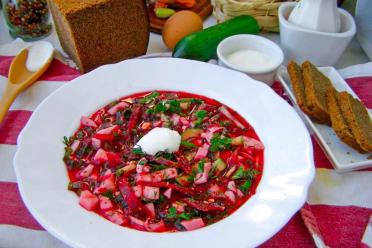 Summer Beet Soup Delight