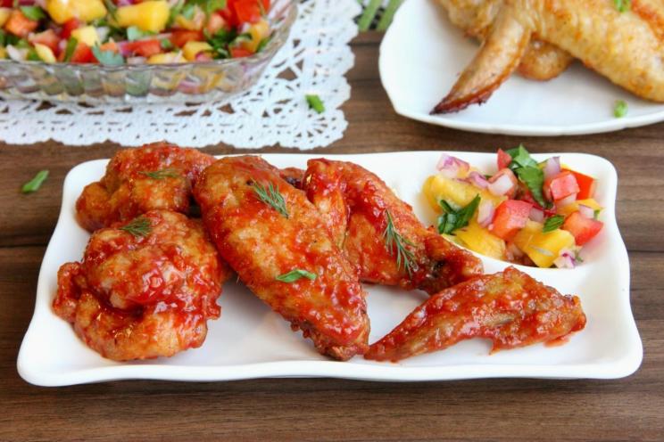 Easy Oven-Baked Chicken Wings