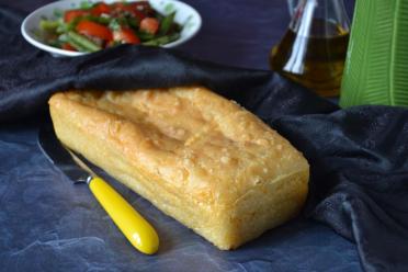 Cheesy Oven-Baked Homemade Bread