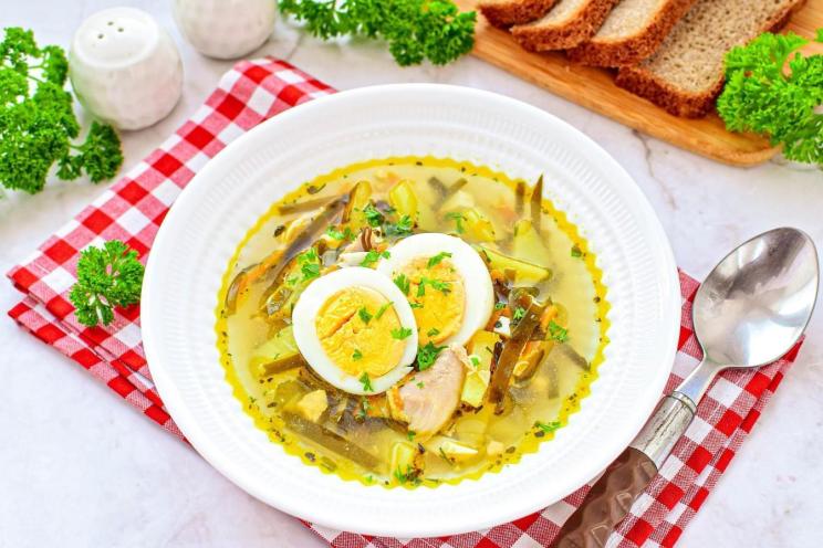 Seaweed and Egg Soup