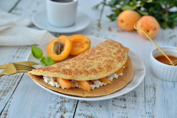 Healthy Oatmeal Kefir Pancakes