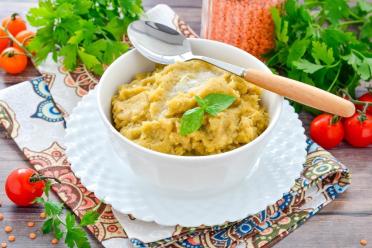 Creamy Lentil Protein Porridge
