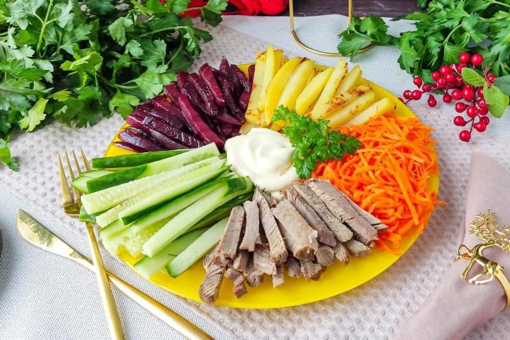 Beef Tatar Salad: Quick and Flavorful