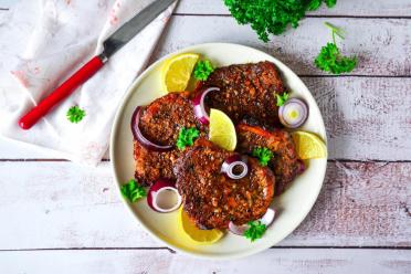 Soy Sauce Marinated Oven-Baked Meat
