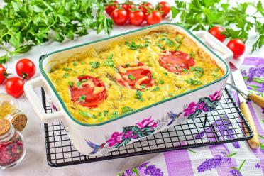 Oven-Baked Potato and Tomato Casserole