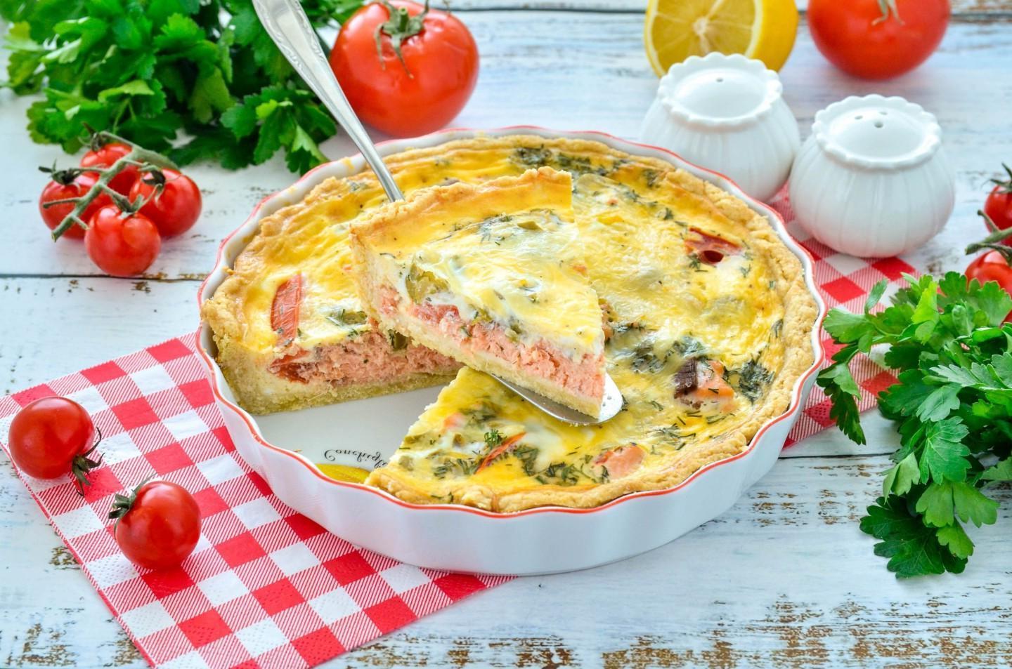 Fish and Veggie Quiche