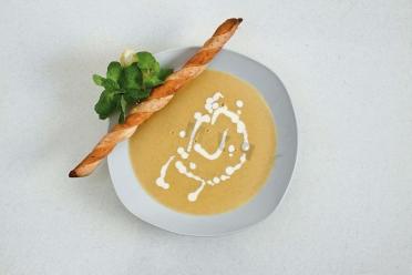 Turkish Red Lentil Soup with Mint