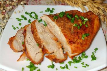 Garlic-Spiced Baked Turkey Fillet
