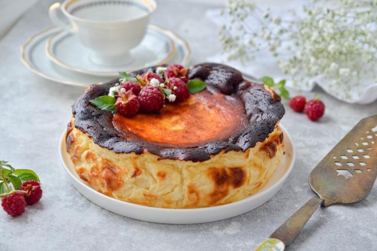 Caramel-Crusted St. Sebastian Cheesecake Caramel-Crusted St. Sebastian Cheesecake