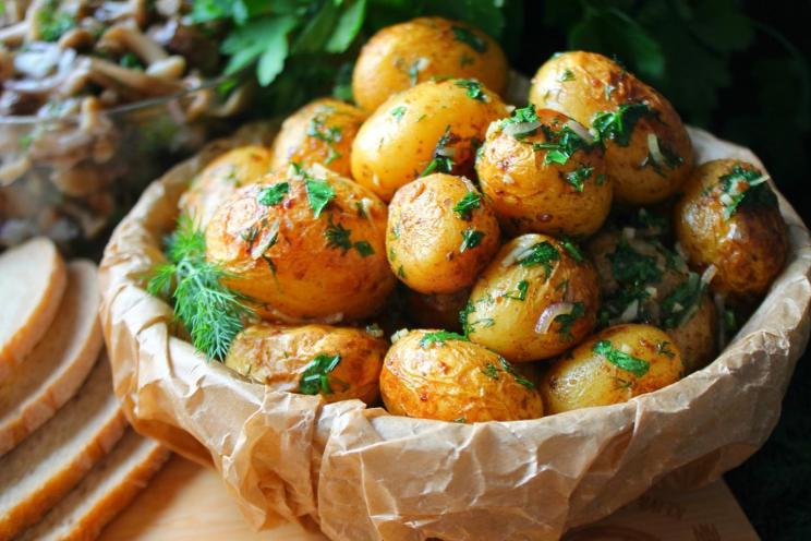 Oven-Roasted Whole New Potatoes Oven-Roasted Whole New Potatoes