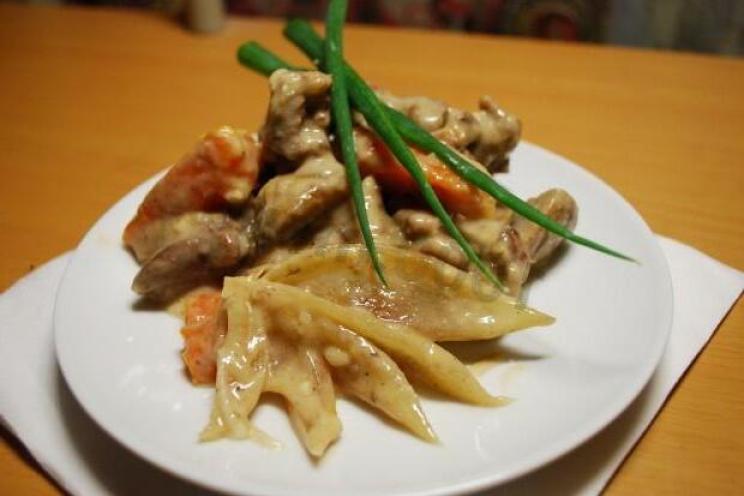 Exquisite Veal and Mushroom Stew