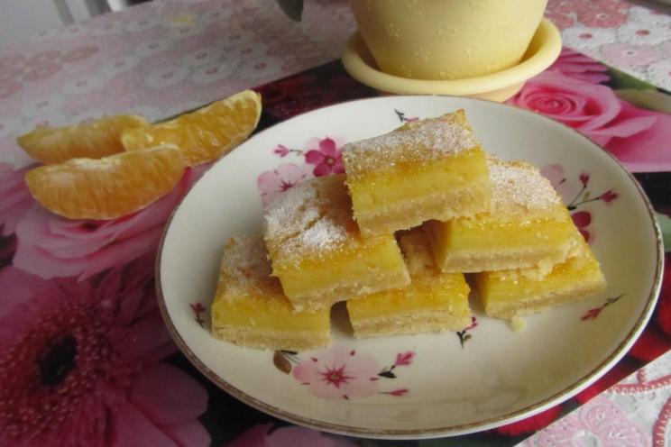 Irresistible Orange Cream Bars