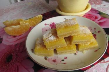 Irresistible Orange Cream Bars