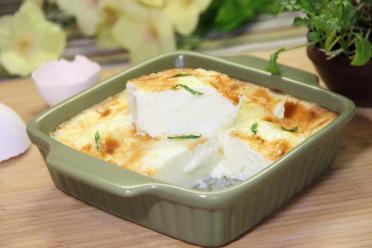 Oven-Baked Fluffy Omelette Recipe