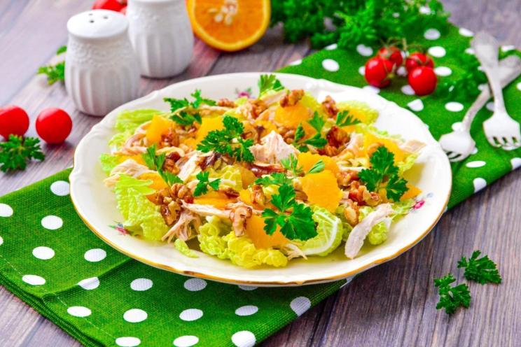 Citrus Chicken Delight Salad