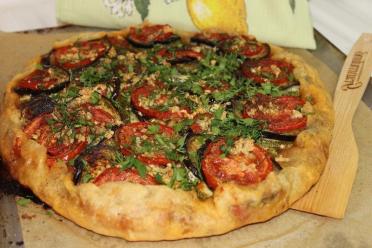 Crispy Galette with Ratatouille Filling