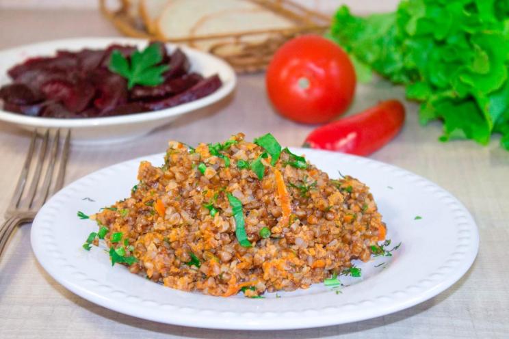 Savory One-Pan Buckwheat with Minced Meat Savory One-Pan Buckwheat with Minced Meat