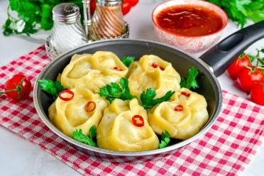Pan-Fried Manti: Quick and Juicy Family Dinner