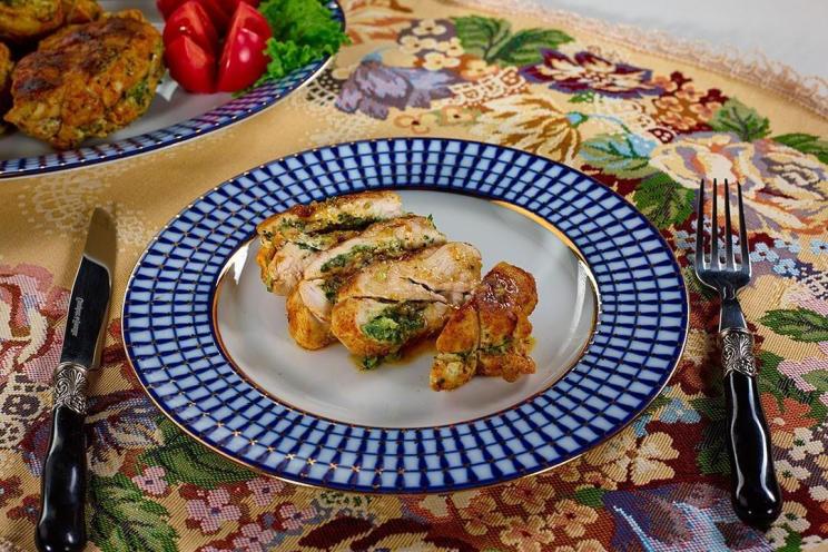 Oriental Herb Chicken Cutlets
