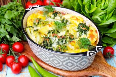 Roasted Broccoli and Potatoes