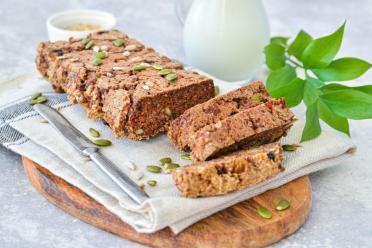 Healthy No-Yeast Green Buckwheat Bread