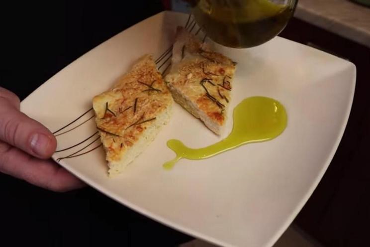 Gordon Ramsay's Easy Parmesan Rosemary Focaccia
