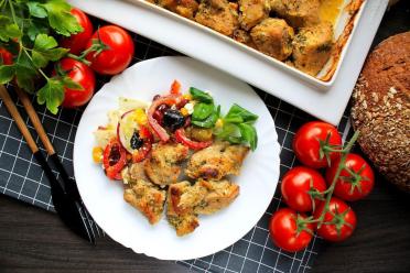 Georgian-Style Meat in Sour Cream Marinade