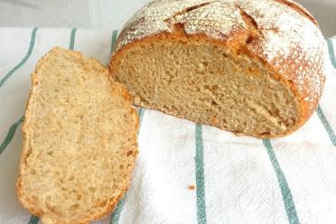 Wholesome Whole Grain Sourdough Bread