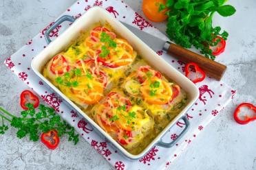 Cheesy Tomato-Baked Fish Fillet