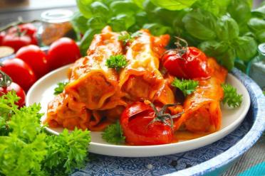 Juicy Tomato Cannelloni