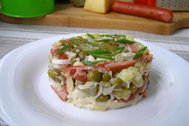 Quick & Satisfying Hunting Sausage Salad Quick & Satisfying Hunting Sausage Salad